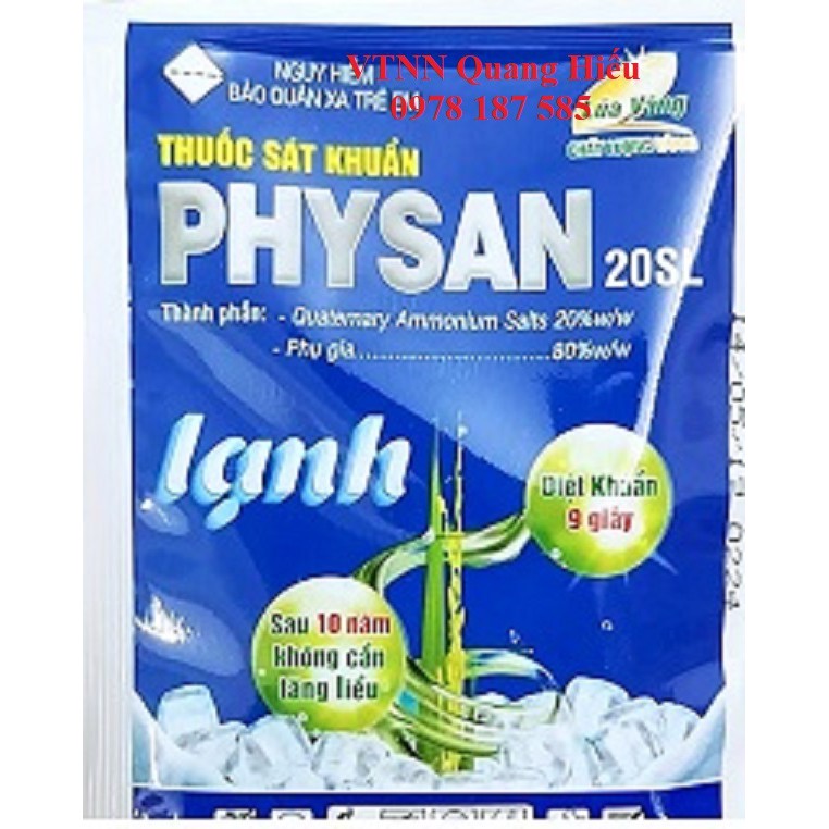Physan 20SL Lạnh - Đặc Trị Thối Nhũn Cho Cây Trồng - Quatemary Ammonium Salts