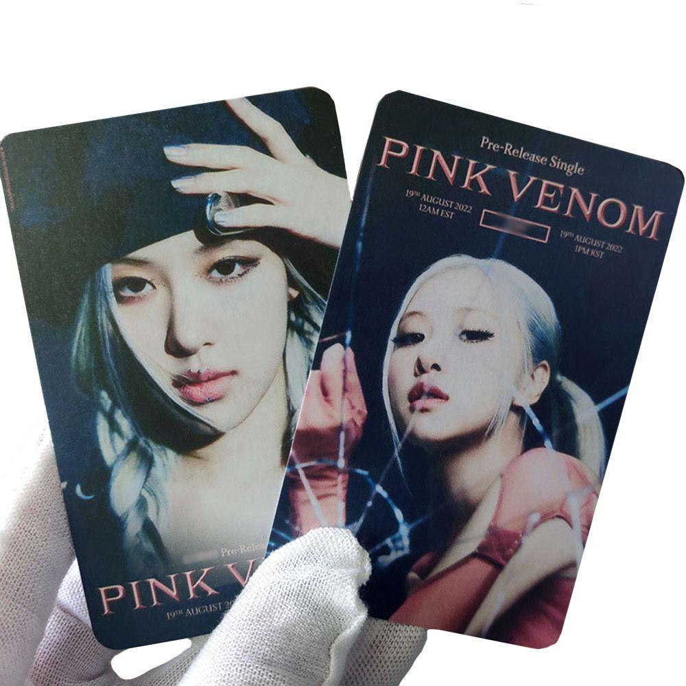 IVORY Set 8 Tấm Ảnh Lomo Card JENNIE ROSE LISA Nhóm Nhạc Blackpink