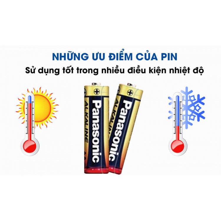 Pin Kiềm Alkaline Panasonic AAA LR03T/2B-Hàng chính hãng