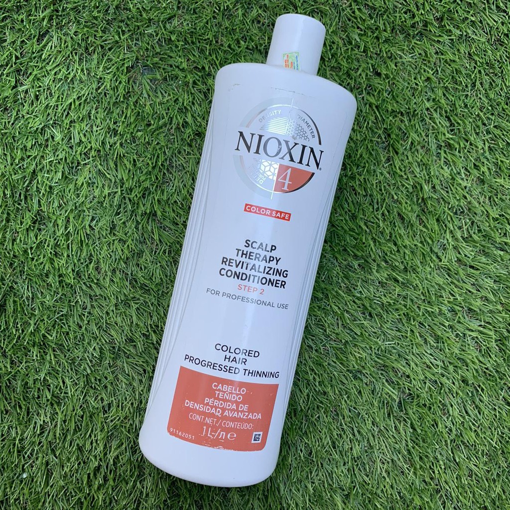 Dầu xả chống rụng tóc Nioxin System 4 Conditioner 1000ml ( New 2019) - Colored Hair