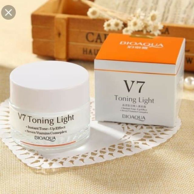 Kem V7 Toning Light Bioaqua chính hãng