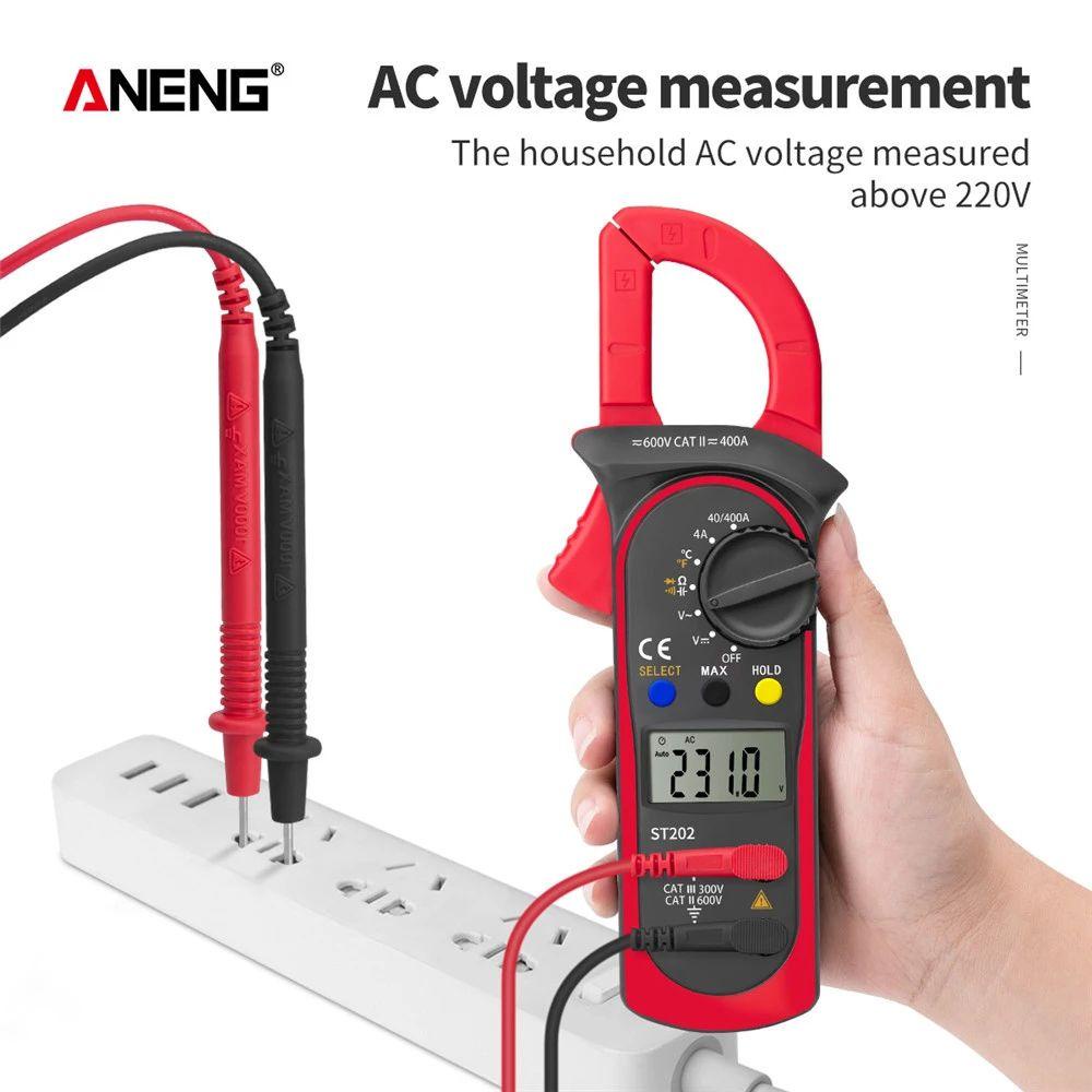 Đồng Hồ Kẹp Vạn Năng Kỹ Thuật Số ANENG ST202 1999 AC / DC