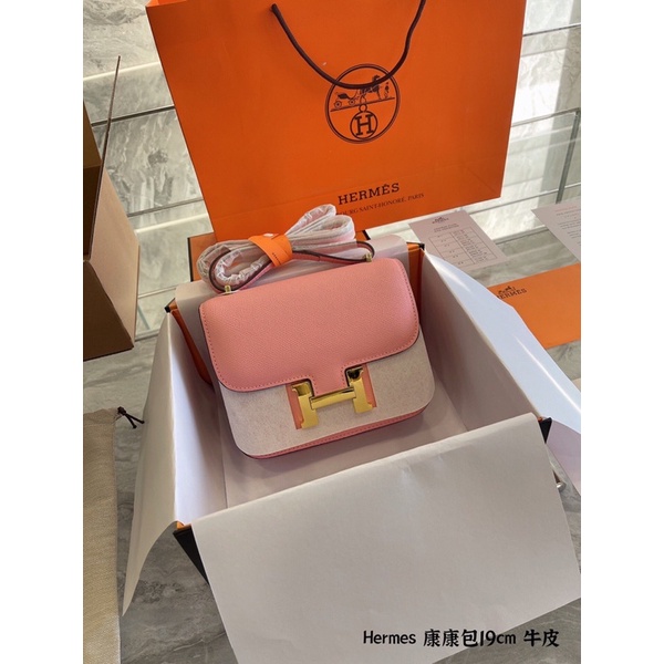 Túi đeo chéo Hermès- mini da thật cao cấp Au nhập khẩu new fullbox