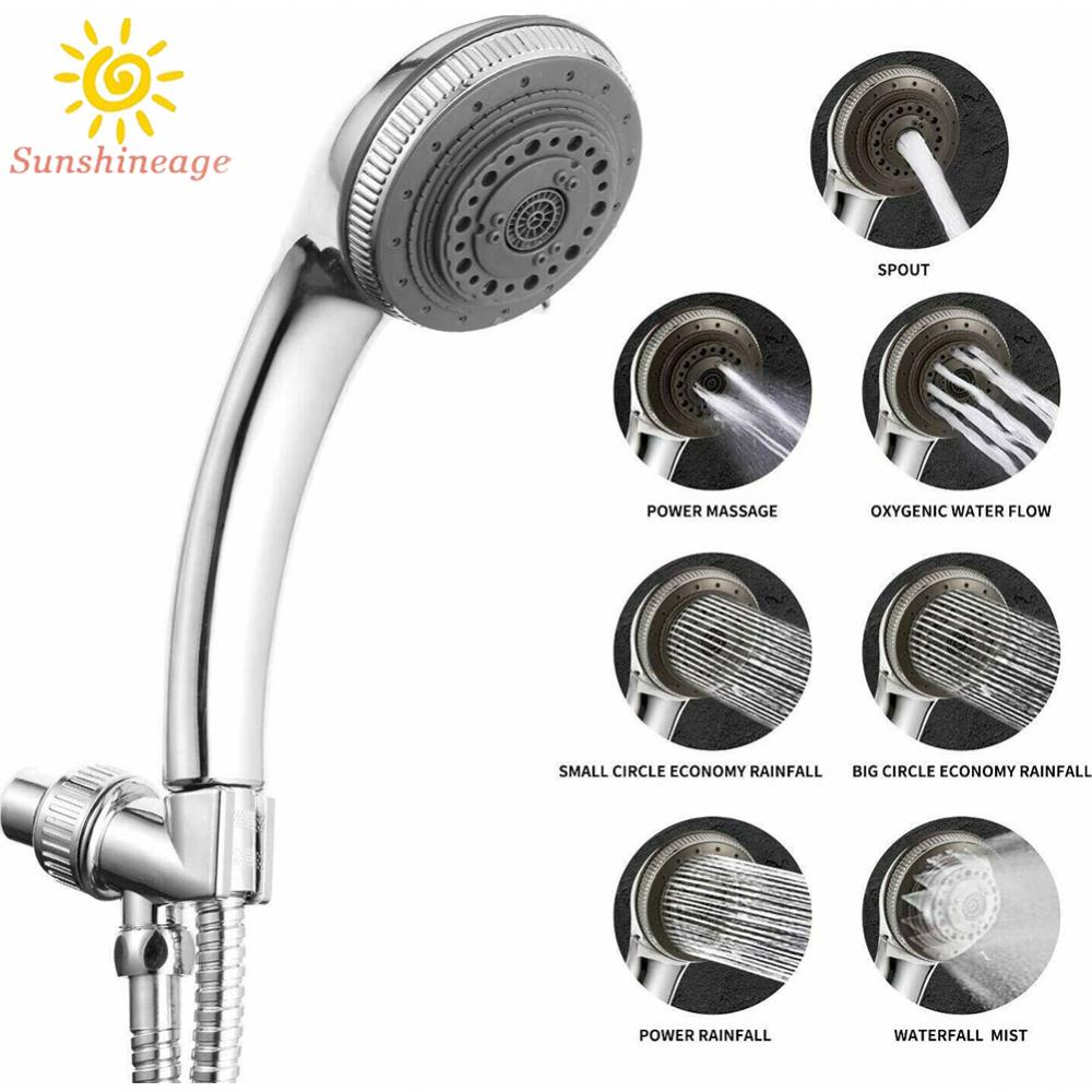 Shower Head Multi-function Nozzle Pressurized Shower Water Saving Accessories
