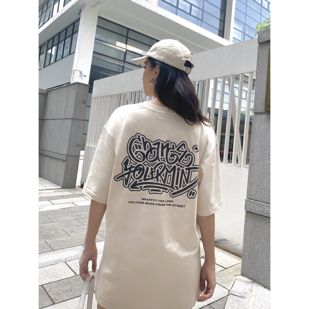 Áo Thun Unisex Graffiti Change Your Mind 4 MÀU Form Oversize 100% cotton - Áo phông Local Brand chính hãng