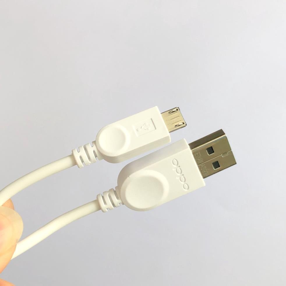 Dây sạc oppo 2A, cáp sạc micro usb không kén củ xạc điện thoại, dây dài 1m sạc nhanh DATA. BH 36 tháng
