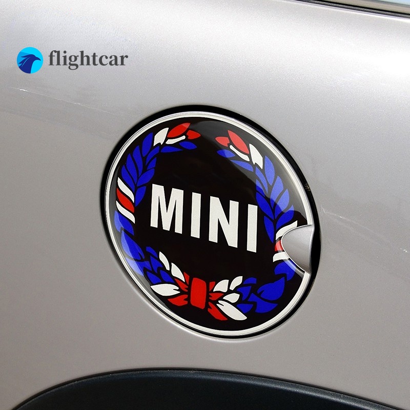 Miếng Dán 3D Trang Trí Nắp Bình Xăng Xe Hơi BMW Mini Cooper F55 F56 R55 R56 R60 R61
