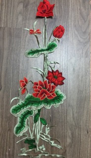 Bông thêu hoa sen mới nhất
