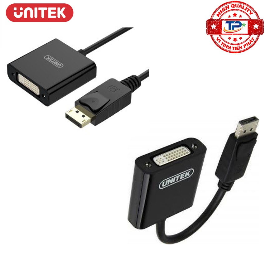 Bộ Chuyển Displayport sang DVI - Unitek Y-5118AA