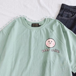 Áo Thun KEEP SMILE (unisex) kèm hình thật