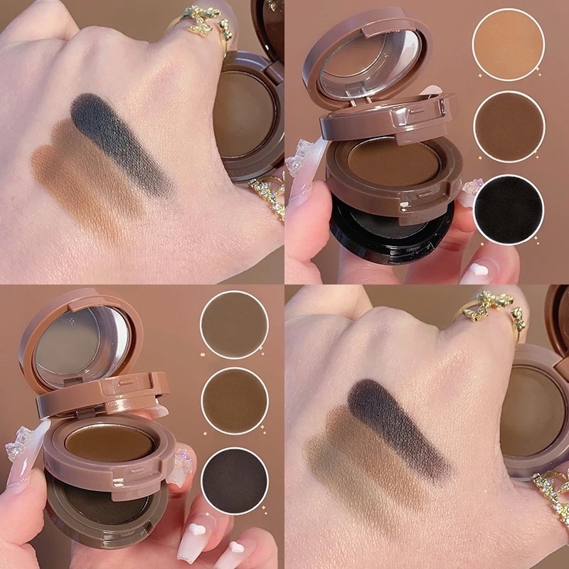 Bảng Phấn Bắt Sáng / Tạo Khối / Má Hồng 3 Trong 1 Trang Điểm Đa Năng