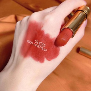 Son Gucci Matte 505 - ĐỎ CAM ĐẤT