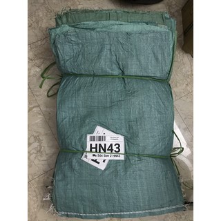 10 Bao tải dứa 20kg kích thước 75x50cm - Đóng hàng giá rẻ - Mới 90%