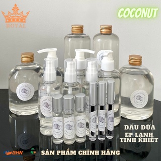Dầu dừa nguyên chất 100-500ml / Dầu dừa Hữu Cơ ép lạnh dùng cho dưỡng mi, dưỡng tóc, dưỡng môi,dưỡng da