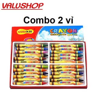 Bút sáp màu colokit | cr-c09 24 màu