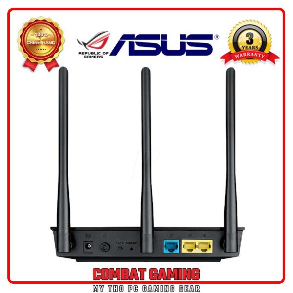 Bộ phát WIFI ASUS RT-AC53 AC750 (2.4GHz/5GHz)