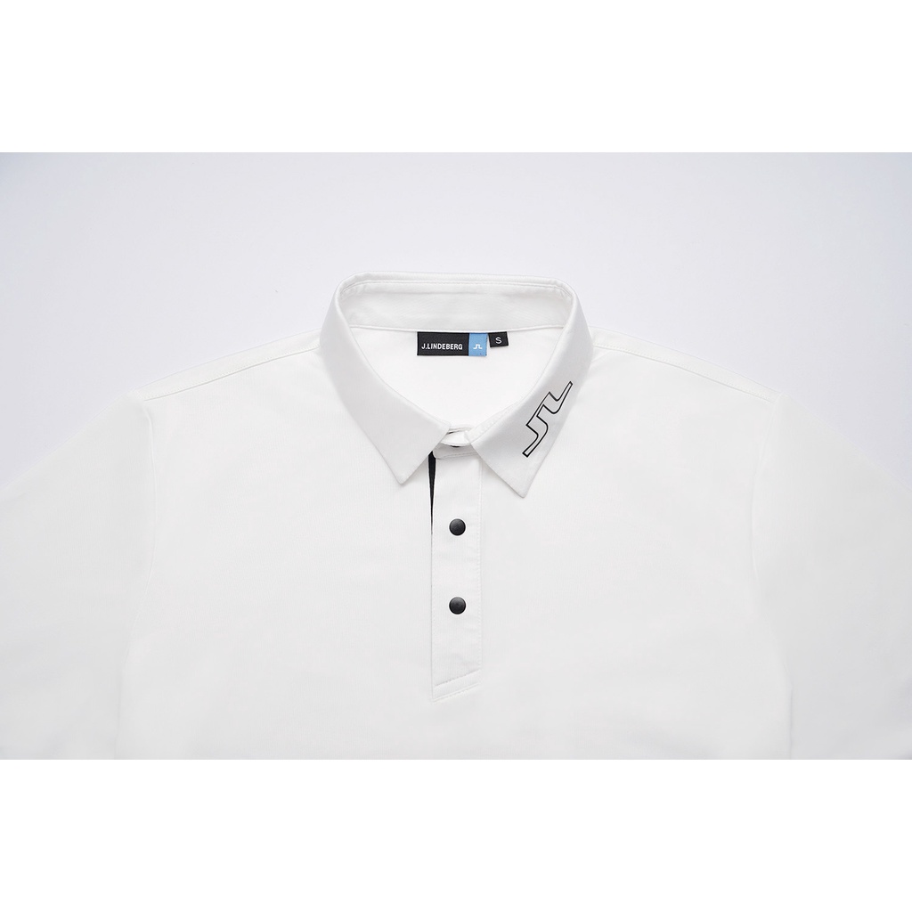 J.Lindeberg golf men's short-sleeved T-shirt 2022 summer outdoor sports high elasticity breathable quick-drying POLO top JSY2
