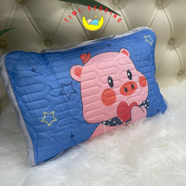 Gối điều hòa cao su non cho hình thú cho bé cute, đáng yêu kích thước 30x50cm – Timibedding