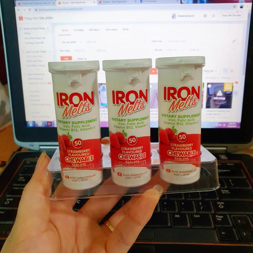 Iron Melts 50 viên | BigBuy360 - bigbuy360.vn