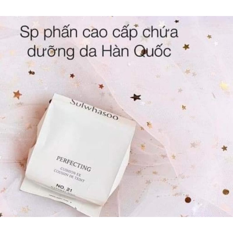 LÕI PHẤN NƯỚC TRẮNG DA CHE KHUYẾT ĐIỂM SULWHASOO PERFECTING CUSHION EX