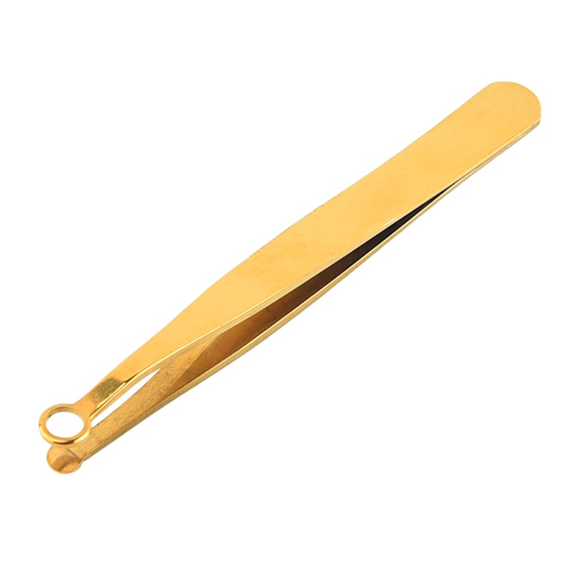 Nhíp Tỉa Lông Mày / Mũi Đầu Tròn Bằng Thép Không Gỉ Tiện Dụng