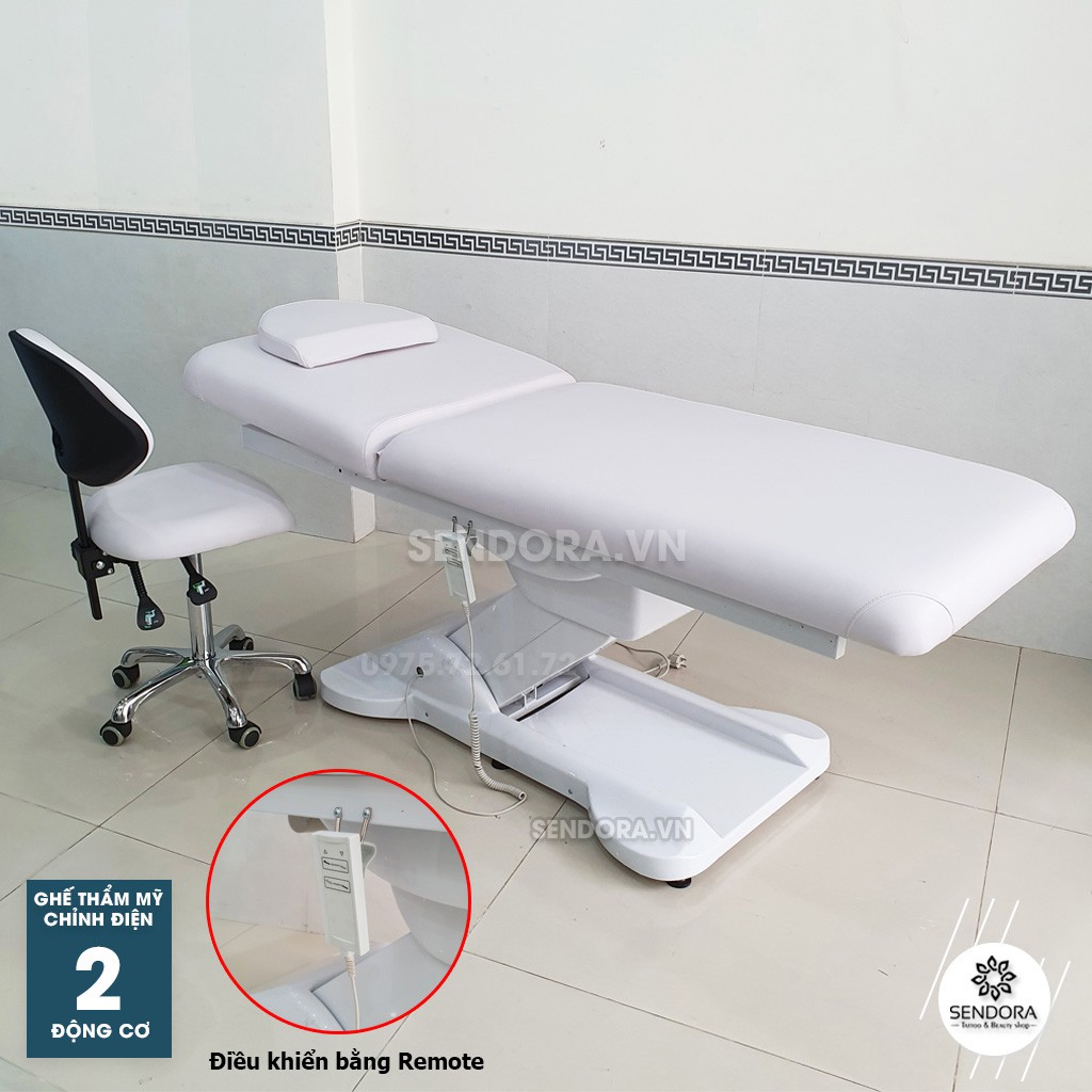 Giường phẫu thuật, tiểu phẫu, giường thẩm mỹ chỉnh điện 2 động cơ HMBB-8054,8051