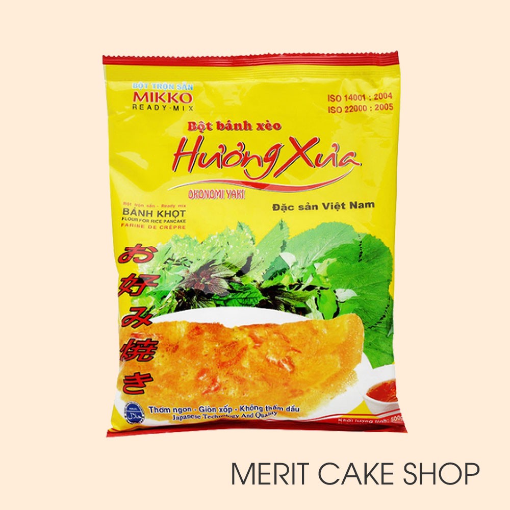 Bột bánh xèo Hương xưa Mikko 500g