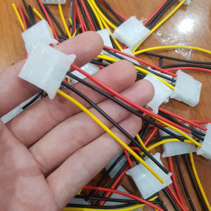 Dây nguồn 4p molex IDE cái sẵn dây 5CM. 4PIN Female