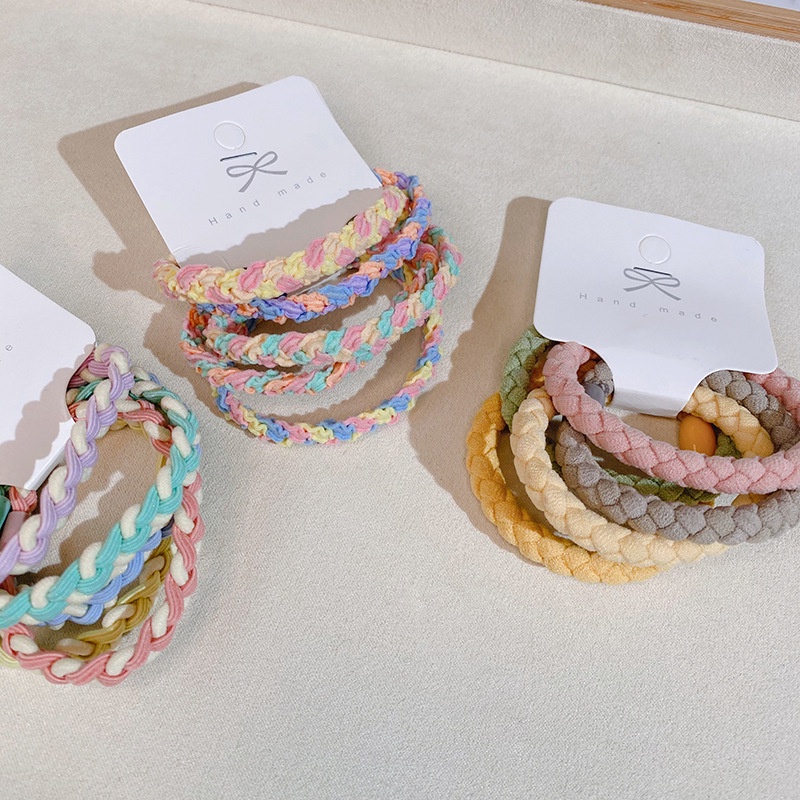 Set 5 Dây BuộC TóC NhiềU MàU SắC ThờI Trang Cho Nữ