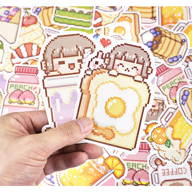 Giấy Ghi Chú Họa Tiết Người Ngoài Hành Tinh Hoạt Hình Dễ Thương Trang Trí Sổ Tay