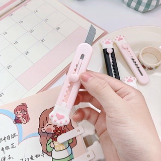 Dao Rọc Giấy Chân Mèo Mini Dễ Thương