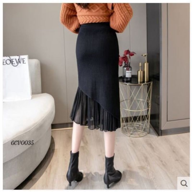 500g chân váy len phối ren mts1 | BigBuy360 - bigbuy360.vn