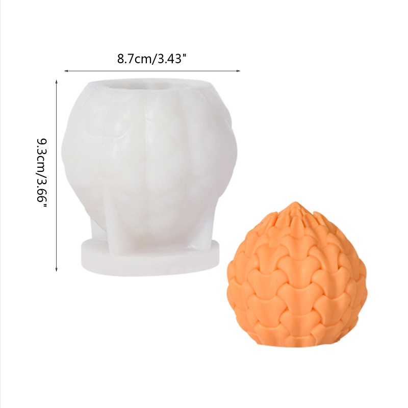 Khuôn Silicone Cấp Thực Phẩm Làm Xà Phòng / Sô Cô La 3D DIY