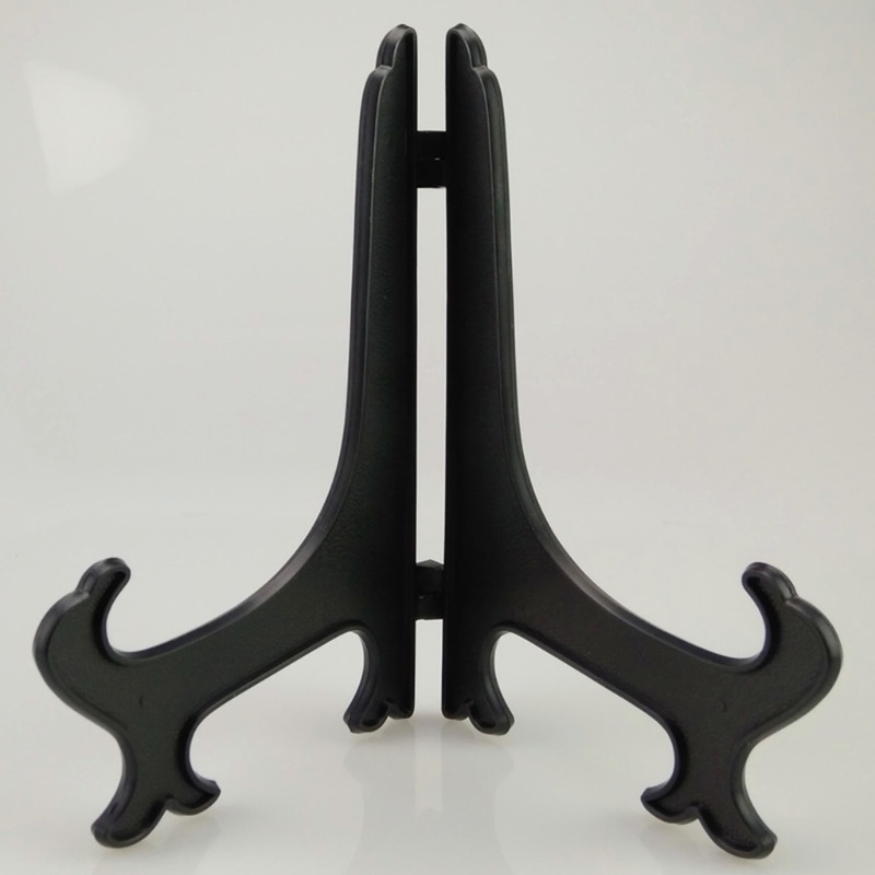 Giá đỡ trưng bày bát đĩa bằng nhựa màu đen kích thước 2/2.5/3/4/5 Inch