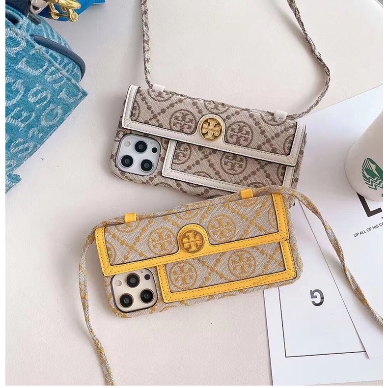 Mobile Ốp Điện Thoại Da Kèm Ngăn Đựng Thẻ Và Dây Đeo Chéo Cho iphone 15 pro max 13 pro max 12 pro max 11 pro max 14 plus