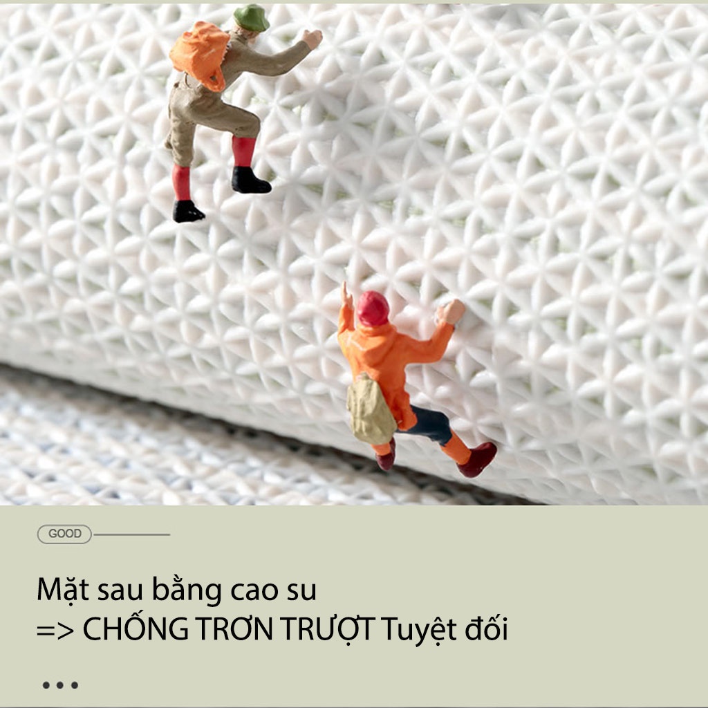 Thảm Lau Chân Cao Cấp, Thảm Chùi Chân Siêu Thấm Nước, Chống Trơn Trượt Hàng Nhập Khẩu