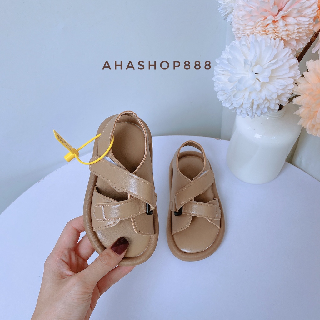 Dép Sandal Đế Siêu Mềm Quai Cut Out Cực Xinh Cho Bé Yêu 2-4 Tuổi K133