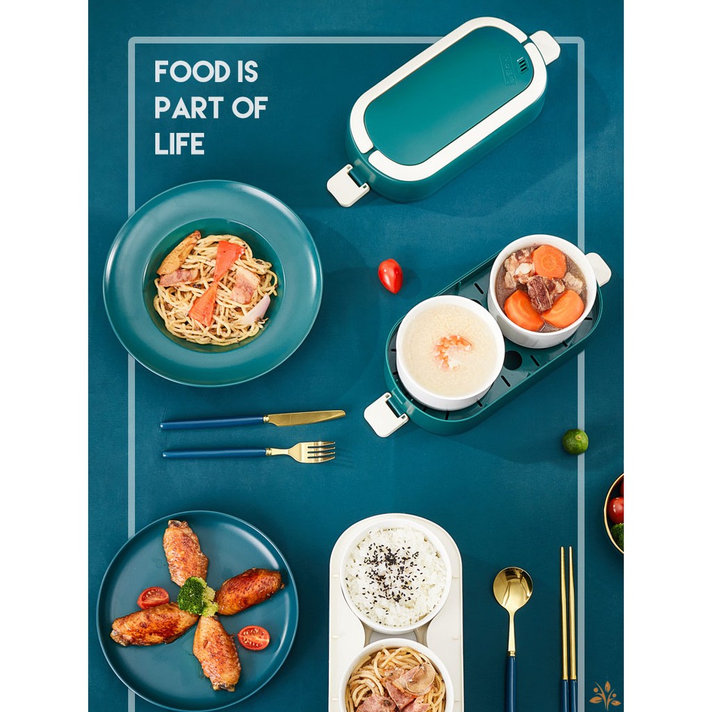 Hộp cơm cắm điện hâm nóng, nấu ăn thông minh Peskoe