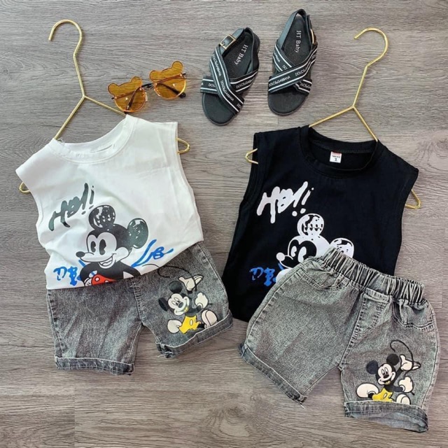 Sét bộ mickey cho bé , sét bộ mickey cho bé ,