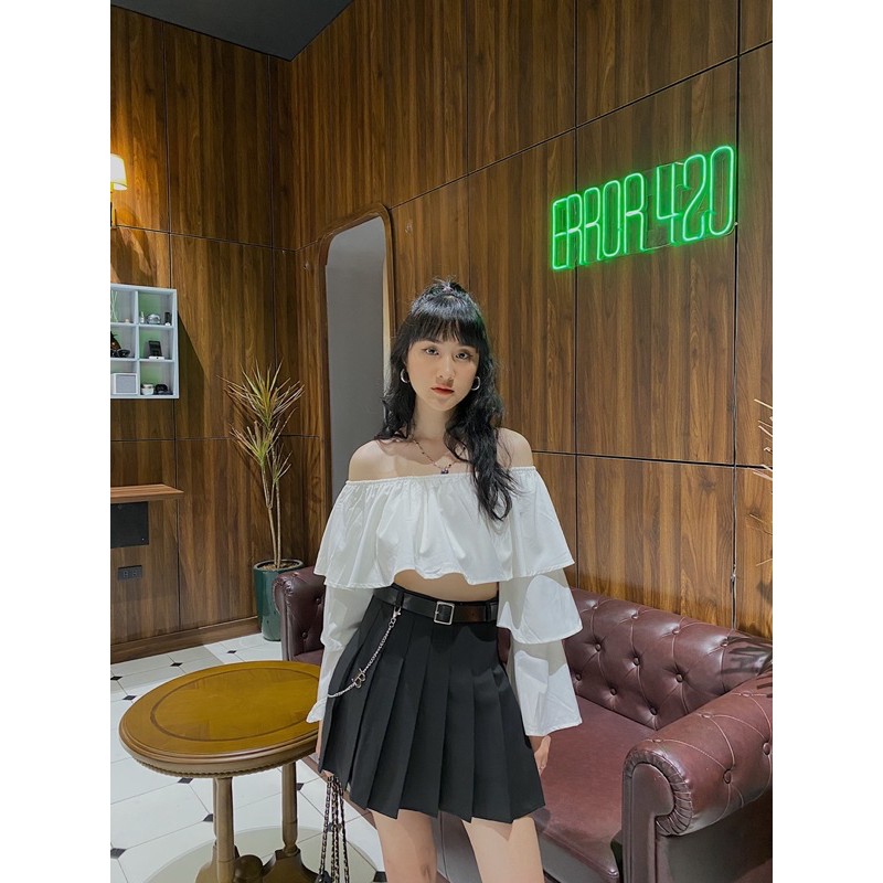 Chân váy xếp ly xích 279 ( ẢNH THẬT + CLIP BY DOKEYYY) | BigBuy360 - bigbuy360.vn