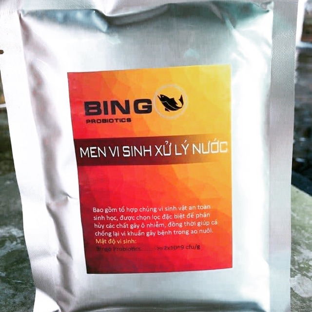 Men vi sinh Bingo chăm sóc hồ cá Koi nhà bạn - Bịch 100gr