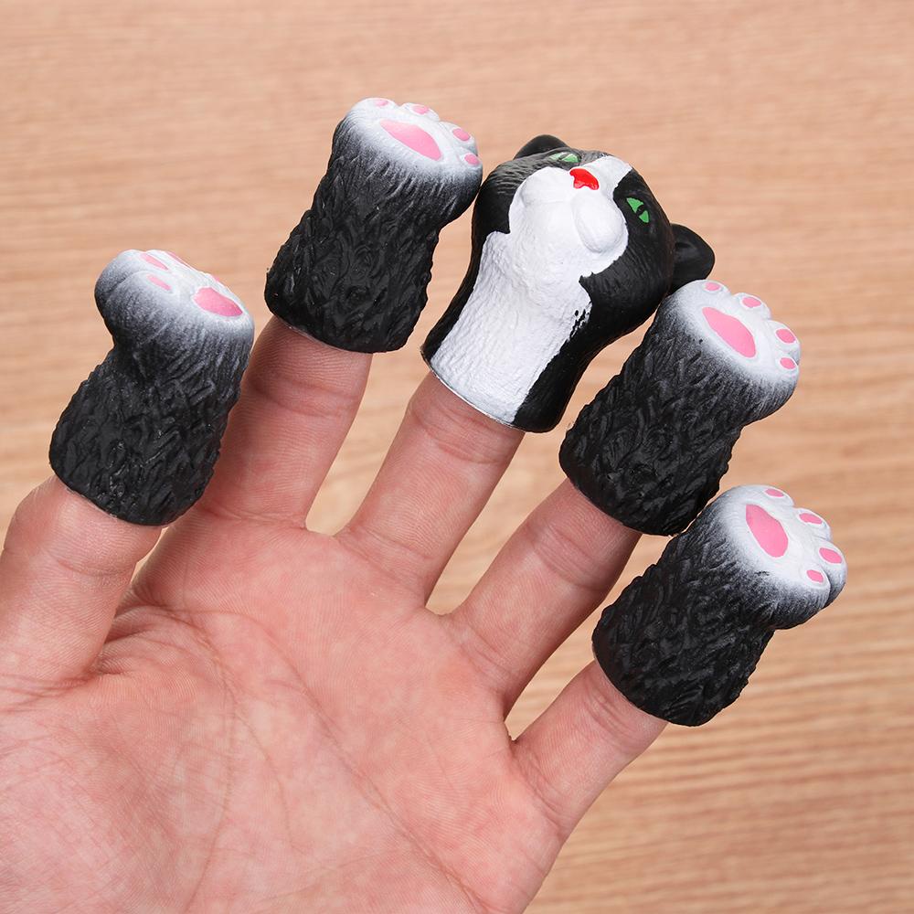 YVE Búp Bê Hình Con Sóc Và Mèo Bằng Vinyl Kết Hợp Ngẫu Nhiên