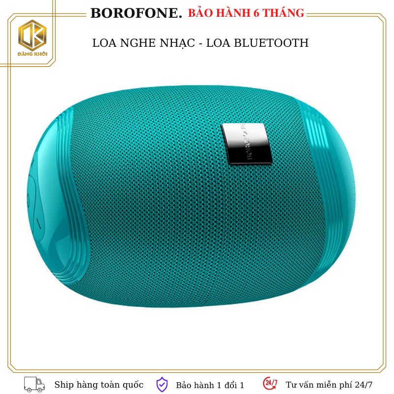 Loa Bluetooth  Borofone BR6 Bass Mạnh nghe nhạc siêu hay,có dây đeo - bảo hành 6tháng