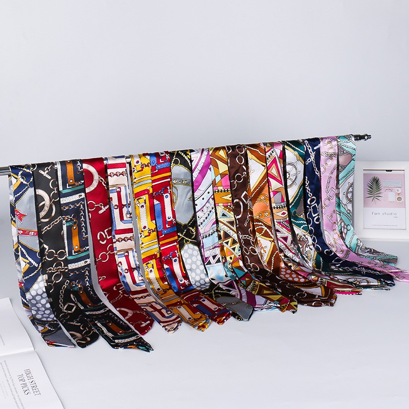 Khăn Buộc In Họa Tiết Thời Trang Đa Năng Cho Nữ