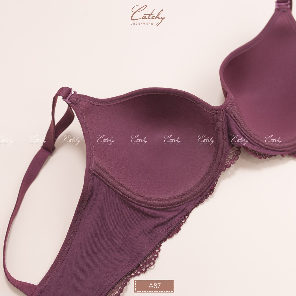 Áo Ngực Nữ Lovely Đệm Mỏng Có Gọng Ren A087