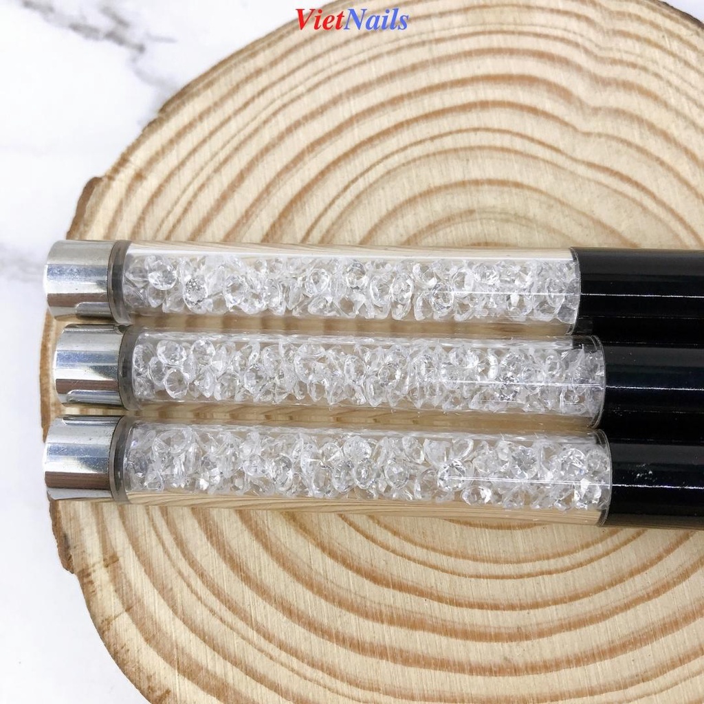 Cọ Vẽ Nét Cán Đá Cao Cấp Đủ 3 Size 5mm 9mm 11mm