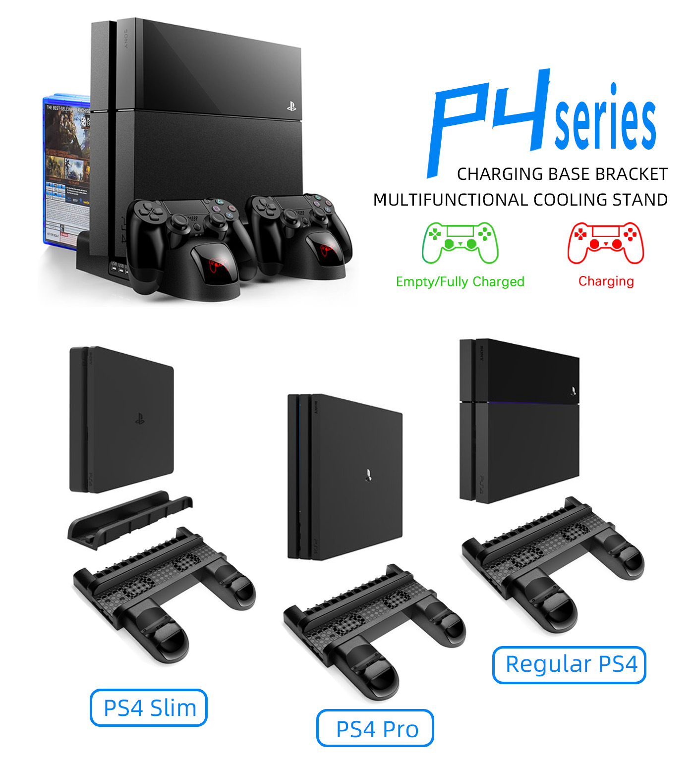 Đế Tản Nhiệt Đa Năng Cho Tay Cầm Chơi Game Ps4