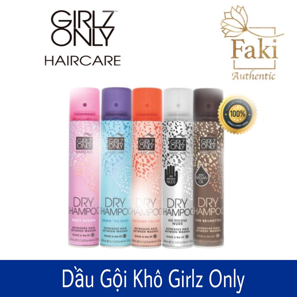 Dầu gội khô GirlZ Only Uk - 150ml - Dầu gội khô