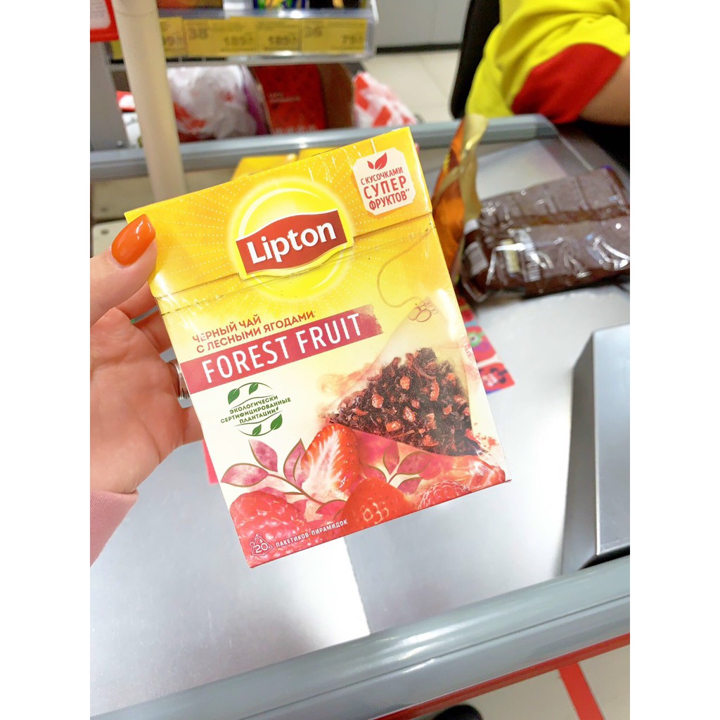 Trà lipton Nga_hộp 20 túi lọc_date mới 2022_chính hãng_có sẵn_nhiều vị thơm ngon