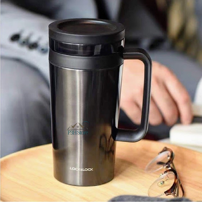 Ly giữ nhiệt có lọc bằng inox Lock&Lock Coffee filter mug dung tích 580ml LHC4197